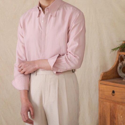Men’s Lyocell Long-Sleeve Shirt – Soft & Sustainable Comfort