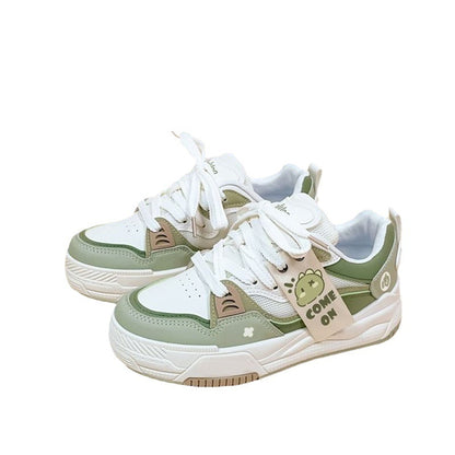 Hong Kong Style Platform Dad Shoes Female Niche Sports Leisure