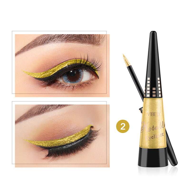 Pearlescent Liquid Eyeliner Pudaier Metal