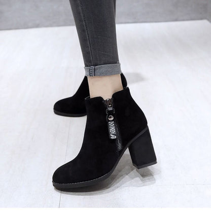 Women's Short Boots Spring And Autumn