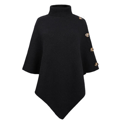 Drizzle Autumn And Winter European And American Foreign Trade Shawl Cloak Sweater