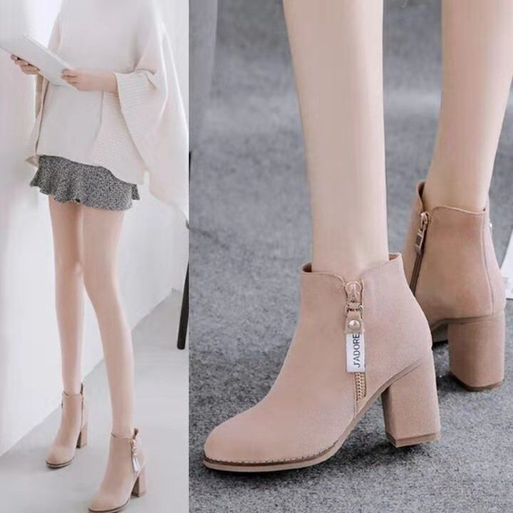 Women's Short Boots Spring And Autumn