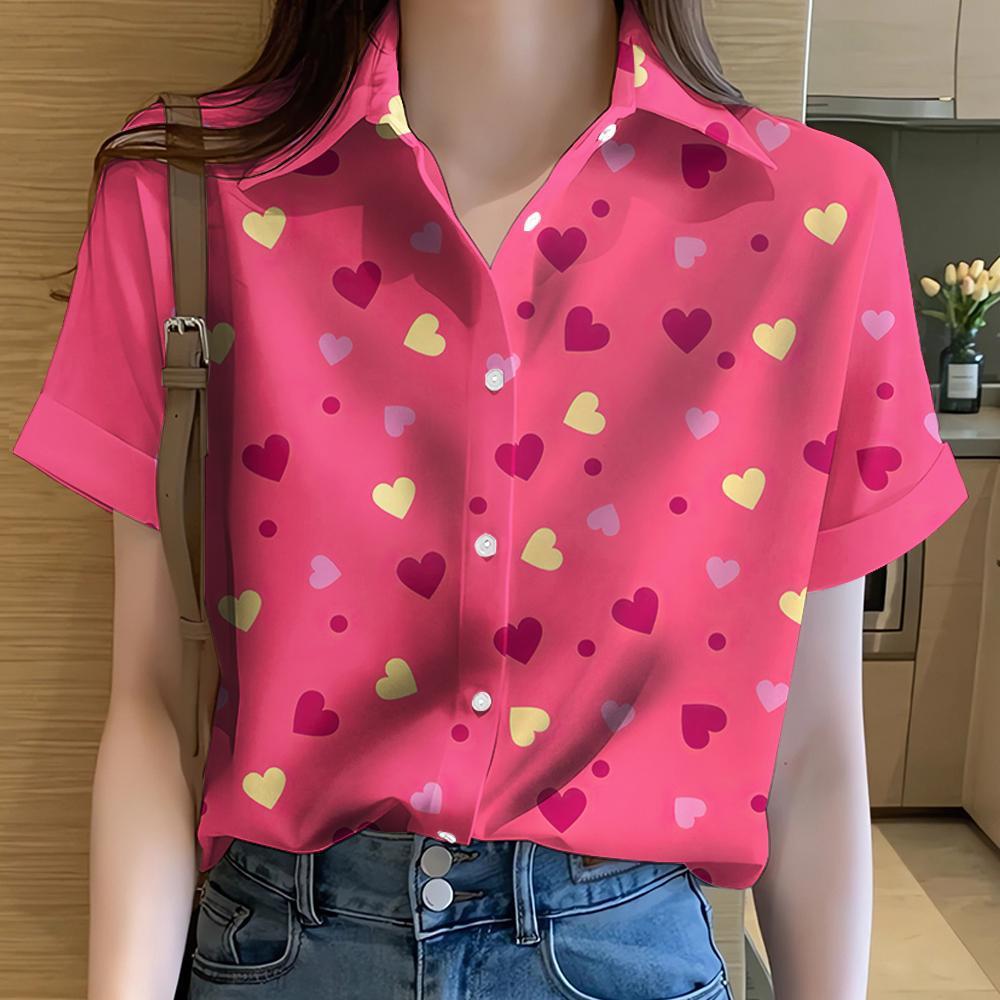 Women's European Hawaiian Beach Shirt – Loose-Fit Summer Vacation Top | NYLIXA Resort wear