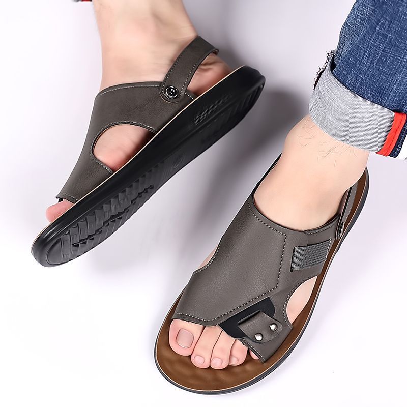 Men’s Summer Waterproof Non-Slip Dual-Use Casual Sandals