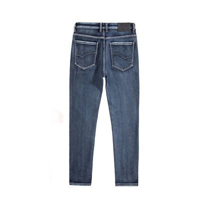 Men’s Loose Fleece-Lined Straight-Leg Winter Trousers – Cozy Casualwear
