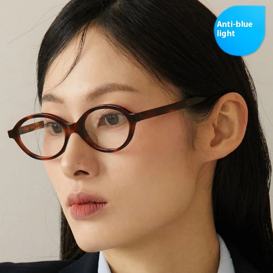 New Retro Simple Anti-blue Light Can Be Equipped With Myopia