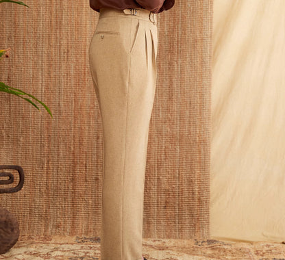 Men's Naples High Waist Straight Casual Pants – Versatile All-Matching Commuter Style | NYLIXA