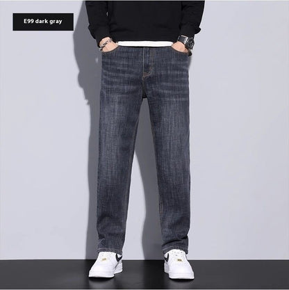Loose Straight Fit Casual Jeans – All-Day Comfort, Street-Ready Style