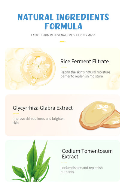 Clean Sleep Facial Mask Sheet