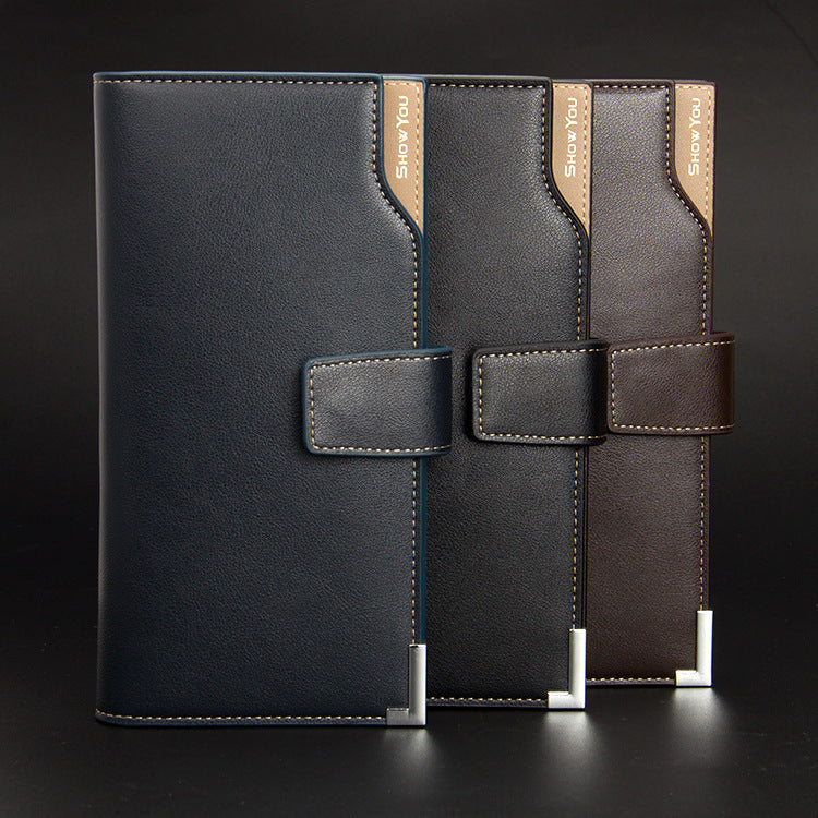 Vertical Buckle Multifunctional Zipper Wallet