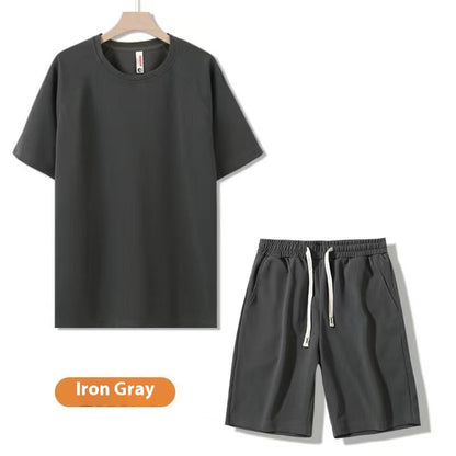 Summer Suit Men's Short Sleeve Breathable