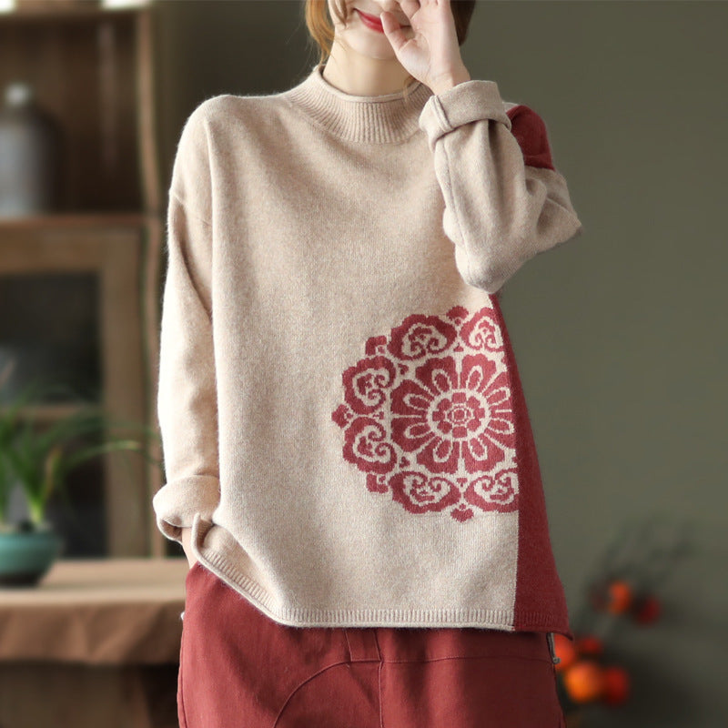 Loose Casual Slimming Top Women's Clothing