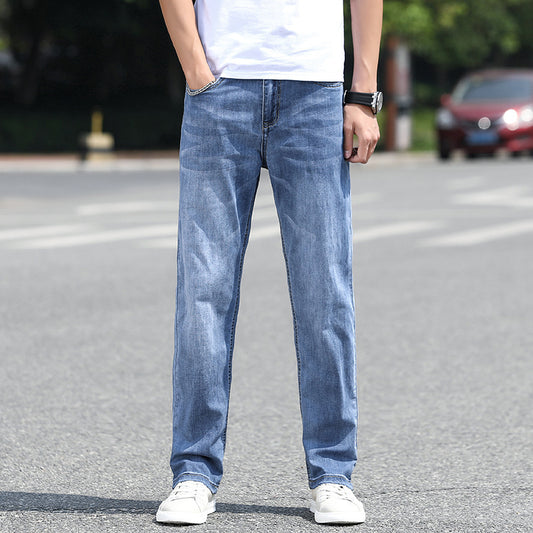 Oversized Streetwear Trousers – Loose Straight Fit Casual Pants for Men
