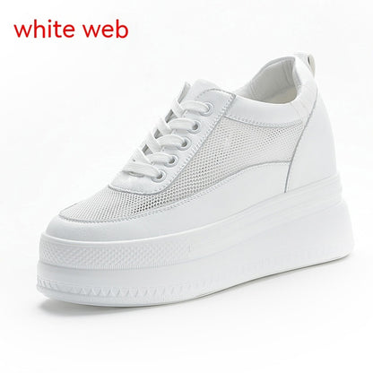 Women's Muffin Breathable Height Increasing Insole Shoes