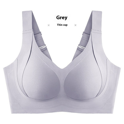 Bra Full Cup Large Size Seamless Thin Underwear