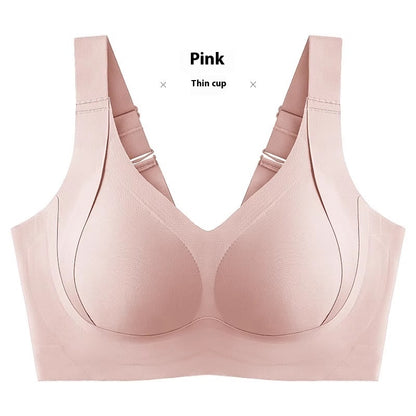 Bra Full Cup Large Size Seamless Thin Underwear
