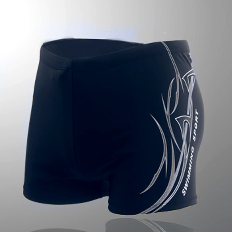 New Men's Boxer Plus Size Swimming Shorts