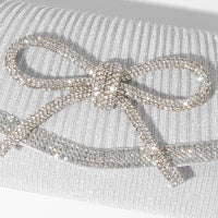 Bow Evening Bag Sparkly Clutch Purses For Women Wedding Glitter Rhinestone Party Prom Purse Dressy Clutch Bags