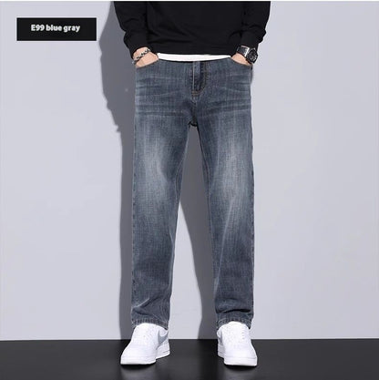 Loose Straight Fit Casual Jeans – All-Day Comfort, Street-Ready Style