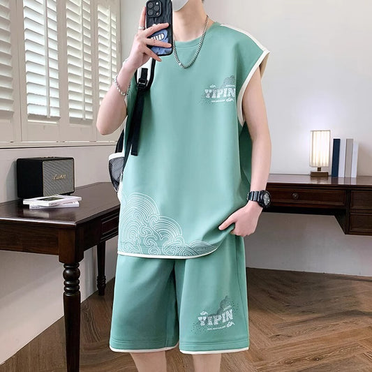 Summer Suit Boys Trend Handsome