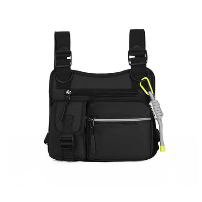 Workwear Functional Vest Chest Bag Reflective