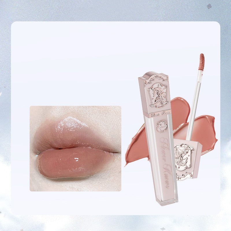 Flower Know Lipstick Circus Dry Rose Color Students