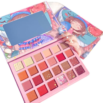 Favorite Girl 24 Color Eyeshadow Palette Glitter Sequins