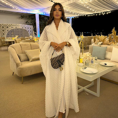 Women's Simple Middle East Batwing Sleeve Robe