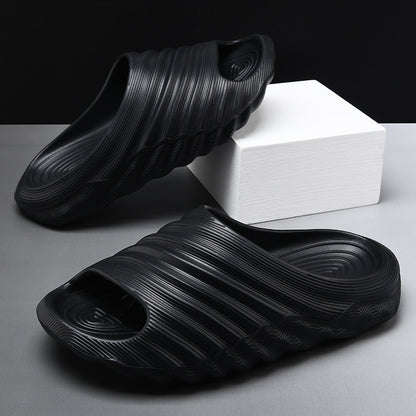 Men’s Breathable Non-Slip Slippers – Summer Comfort Without the Odor