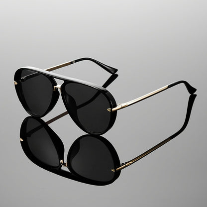 Ladies Semi-metal Simple Color Glasses