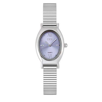 Simple Oval Fashion Casual Light Thin Quartz Watch For Women
