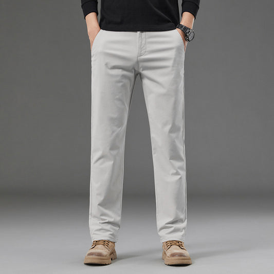 Men’s Summer Straight Casual Pants – Lightweight Breathable Style by NYLIXA