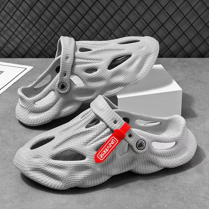 Men’s Coconut Hole Shoes – Dual-Use Indoor/Outdoor Breathable Sandals