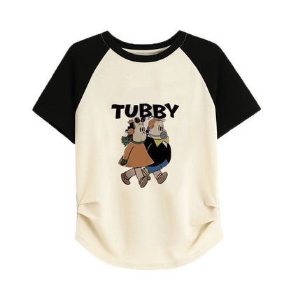Women's Gentle Sweet And Spicy Short T-shirt
