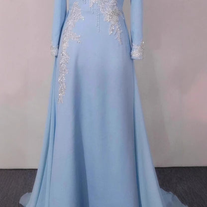 Light Luxury Minority Temperament Long Sleeve Performance Costume
