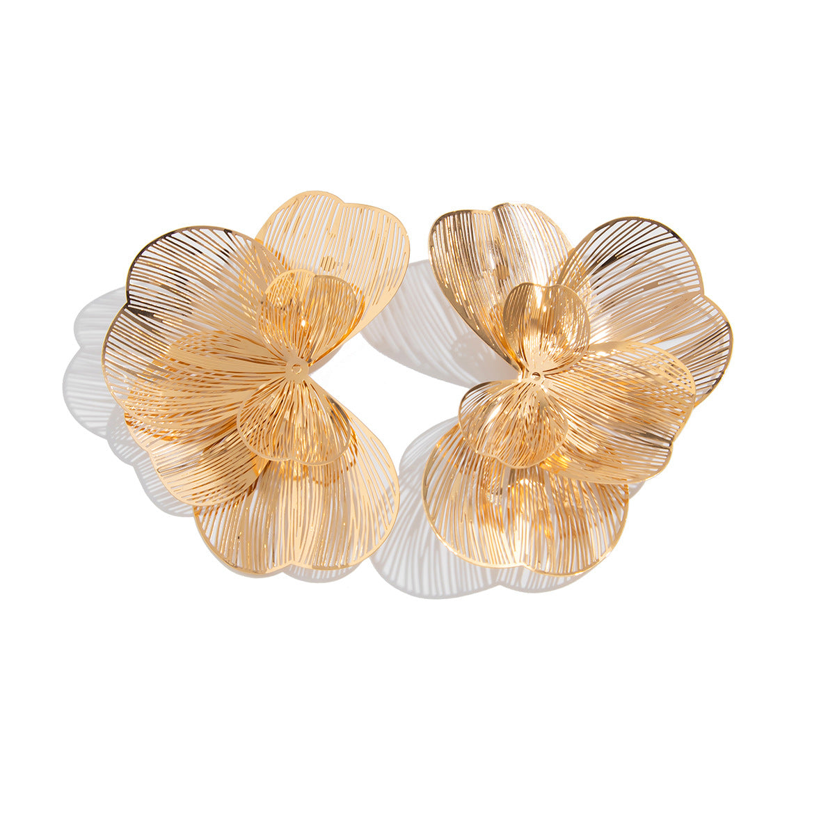 Fashion High-end Design Hollow Personality Stud Earrings