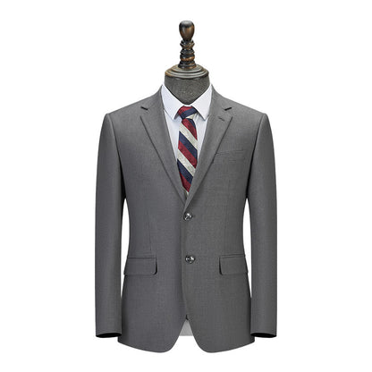 Men's All-match Casual Bamboo Fiber Suit Suit