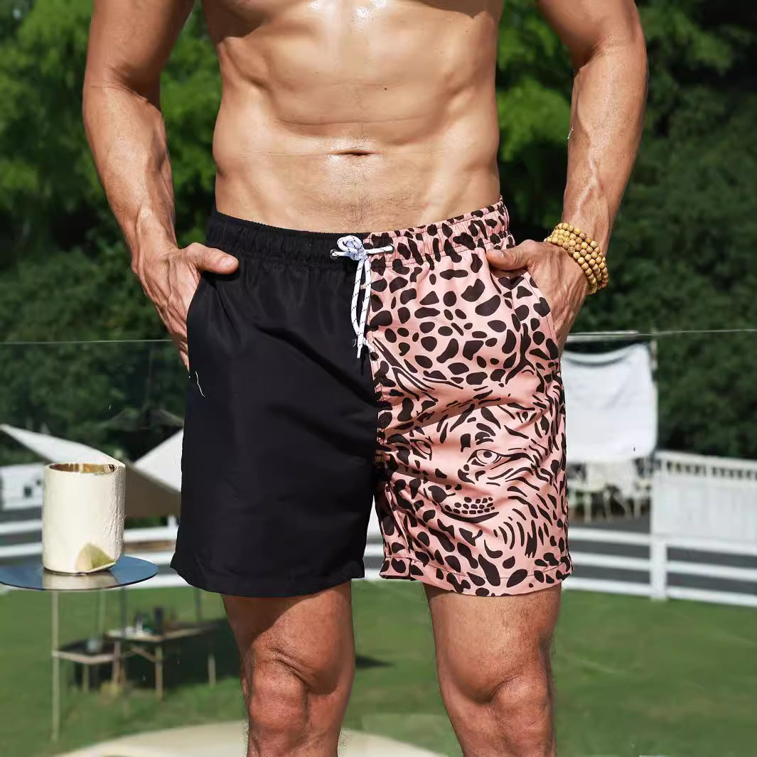 Men's Double Layer Quick-drying Beach Pants