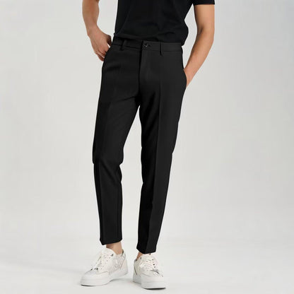 Men’s Ankle‑Tied Trendy Hong Kong Style Loose Drawstring Pants – Casual, Modern & Adjustable