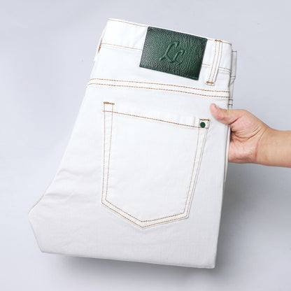 Xintang Nostalgic Washed Jeans – Men’s Vintage Style for Spring/Summer