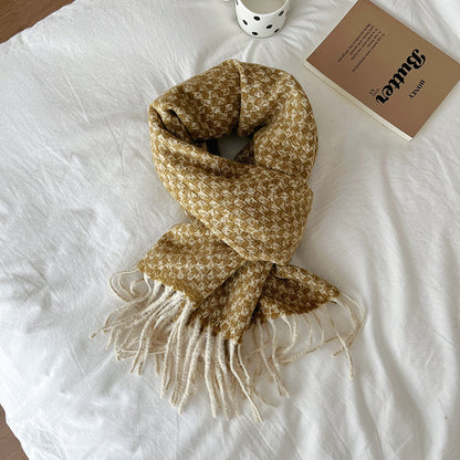 Tassle Fashion Pattern Women's Neck Warmer