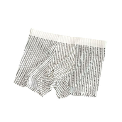 Fiberglass Antibacterial Crotch High-end Leopard Print Men's Underwear Boyshorts