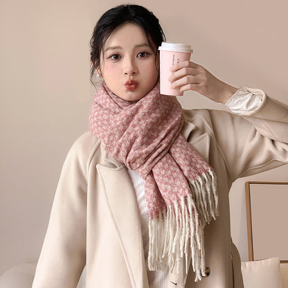 Tassle Fashion Pattern Women's Neck Warmer