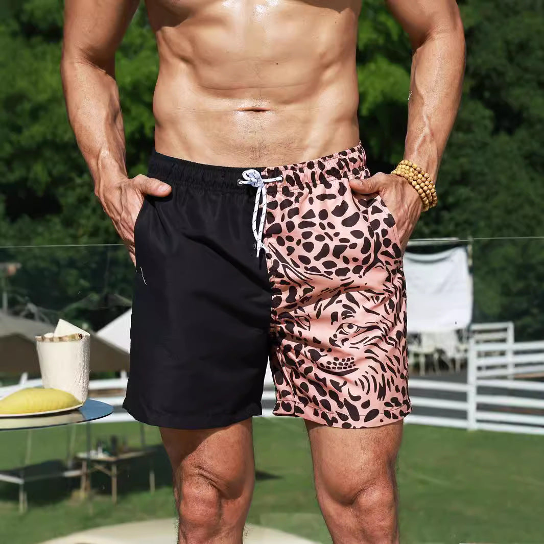 Men's Double Layer Quick-drying Beach Pants