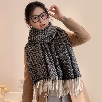 Tassle Fashion Pattern Women's Neck Warmer