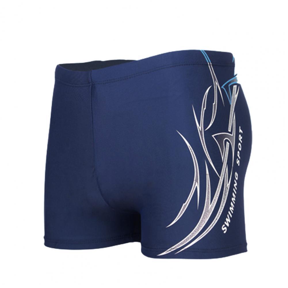 New Men's Boxer Plus Size Swimming Shorts