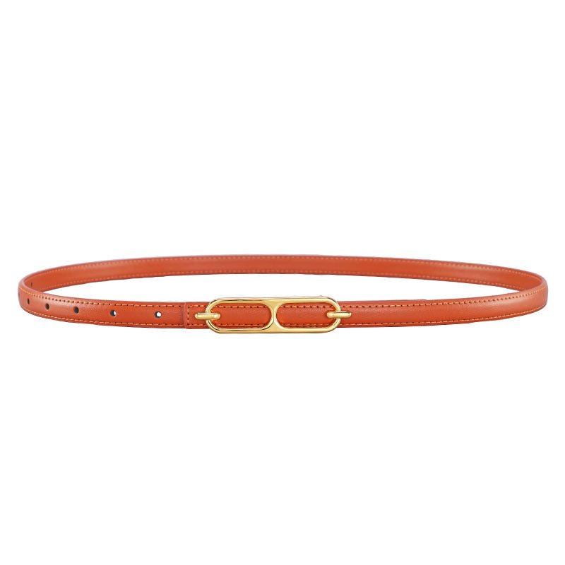 All-match Suit Waist-tight Dress Decoration Geometric Belt