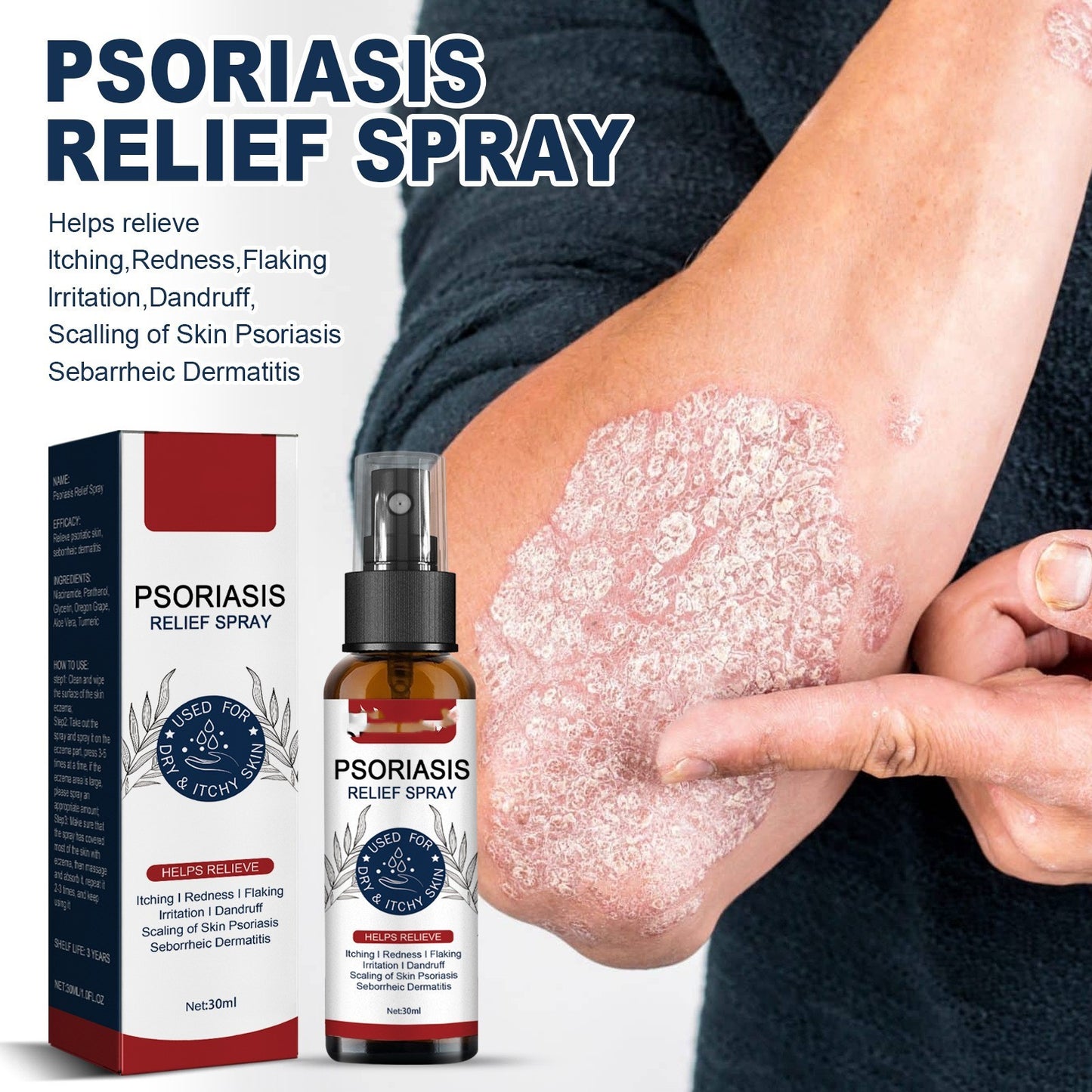 Calfskin Moss Soothing Spray – Instant Relief for Itchy, Irritated Skin