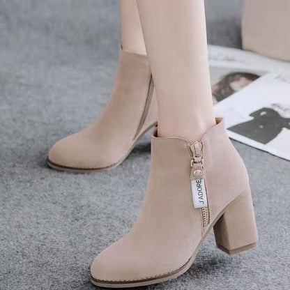 Women's Short Boots Spring And Autumn