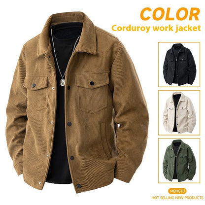 Retro Casual Loose Lapels Top